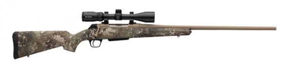 winchester repeating arms, xpr hunter strata scope combo, 270 win, 24" barrel, 3+1 round, polymer stock in truetimber strata camo finish