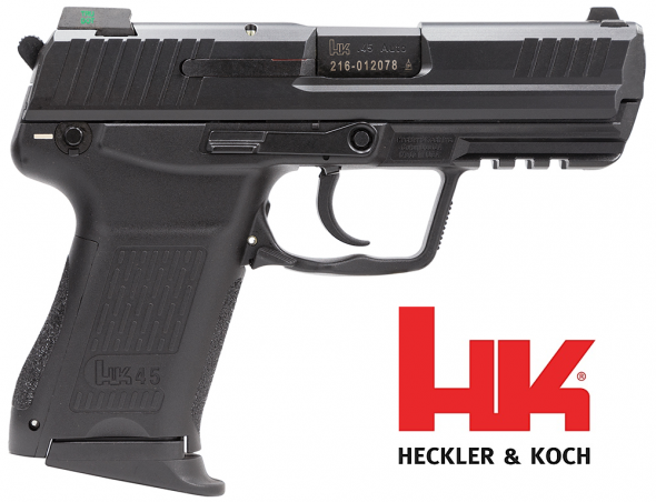 Don't Compromise!!! Heckler & Koch HK45C Compact V1 DA/SA 45ACP 3.9" 8+1 Syn Grip Blk 💲💲Cash $799.95💲💲