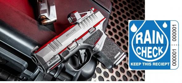 Rain Check Only: SPRINGFIELD HELLCAT OSP 9MM SUPER COMPACT, 3" BBL & 13 RDS, TRITIUM FRONT SIGHT - OPS Optic Ready Model HC9319BOSP - Please Call Me When Available