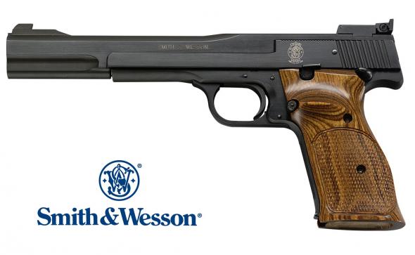 Precision!!! Smith & Wesson Mod 41 22 LR 7" 10+1 Adj Sight Wooden Target w/Thumbrest Grip Blue 💲💲Cash $1,274.95💲💲