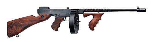auto ordnance t1d 1927a1 deluxe carbine semi-auto .45acp 16.5" 10+1 american walnut stk blk