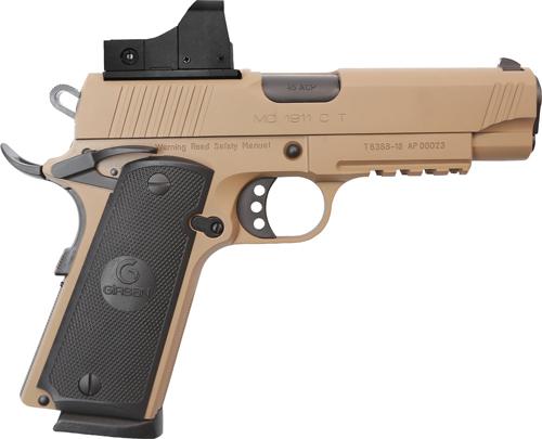 european america armory mc1911c commander 45 acp 4.4" barrel 8 round capacity flat dark earth finish