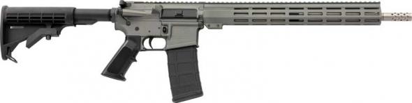 great lakes firearms, ar15 rifle 5.56 nato 16" barrel, 30+1 round, tungston grey finish