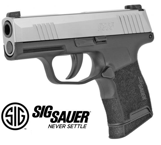 Two Tone!!! Sig Sauer P365 9MM, 3.1" Barrel With Rare Stainless Slide, XRay3 Day/Night Sights, 2 Magazines, 1 Flush Fit 10Rd & 1 Extended 10Rd 💲💲Cash $469.95💲💲