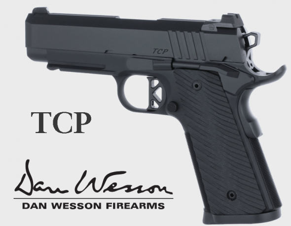 CZ-USA, Dan Wesson TCP, Semi-Auto, 45 ACP, 4" Barrel, 8+1 Round, G-10 Grips, Black Duty Finish 💲💲Cash $💲💲