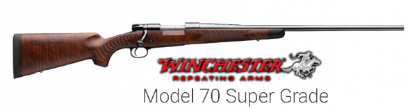 Winchester Model 70 Super Grade Bolt Action Rifle .308 Win 22" Barrel 5 Rounds Grade IV/V Walnut Stock Blued 535203220
