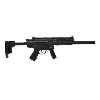 gsg gerggsg1610ml gsg-16 semi-auto 22 lr 16.25" barrel, 10+1 round, black collapsible stock