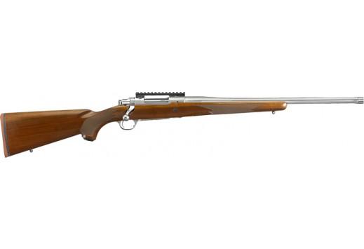 ruger hawkeye hunter bolt action, .7mm rem, 24" barrel, 3+1 round, walnut stock