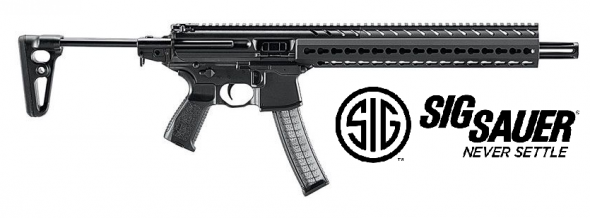 Sig Sauer, MPX Carbine 9MM, 16" Barrel, Black, Collapsible Stock, 30Rd, KeyMod Handguard, Ambidextrous Charging Handle 💲💲Cash $1399.95💲💲
