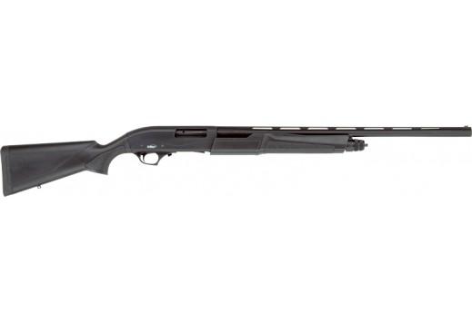 tristar, iii field pump action, 12 ga, 3" chamber, 28" barrel, 5+1 round, black synthetic stock