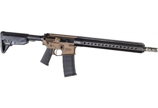 christensen arms, ca15g2 cf, semi-auto, 5.56 nato, 16" barrel, 30+1 round, burnt bronze finish