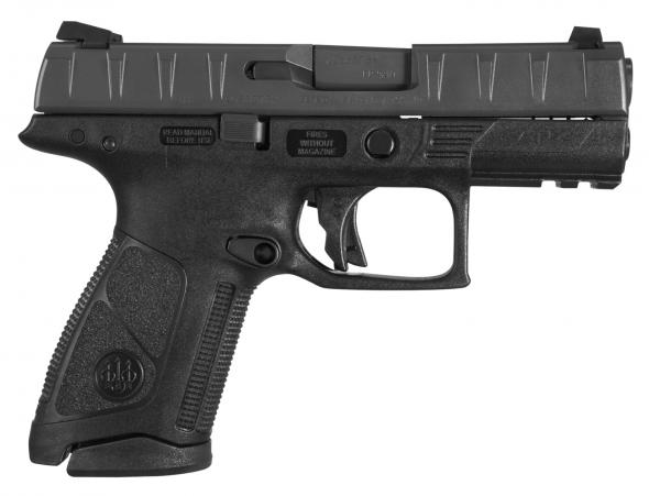 beretta, apx, semi-automatic, striker fired, centurion, 9mm, 3.7" barrel, polymer, black, 15rd, 2 mags, picatinny rail, 3 dot
