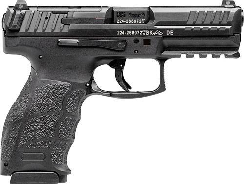 heckler & koch vp9, optics ready 9mm, 4.09" barrel, 17 round, black