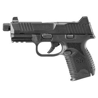 fn 509 compact tactical 4.32" threaded barrel, night sights, optics ready, 9mm, 15+1/24+1