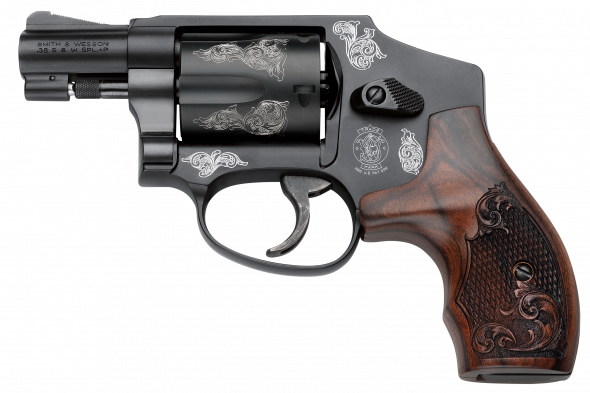 スミス&ウェッソン .38 SPL リボルバー MODEL 442 THE ULTIMATE CARRY REVOLVER IN 38SPL BLACK WITH NO