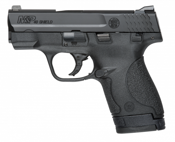 smith & wesson, m&p shield, 40 s&w, 3.1" barrel, 3 dot sight, thumb safety, 6 and 7rd, 2 magazines