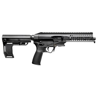 pof, rebel 22, 22lr, 8" threaded barrel, 10+1 round, black