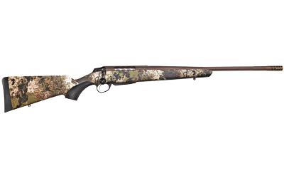 tikka, t3x lite, bolt action rifle, 6.5 creedmoor, 24.38" fluted barrel, 1:8 twist, threaded 5/8x24, veil wideland camo, synthetic stock, cerakote...