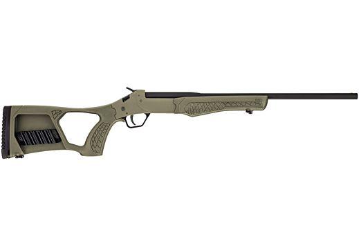 rossi, tuffy, 410ga 3" chamber, 18.5" barrel, black/green thumbhole synthetic