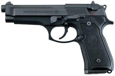 Beretta USA JS92F300 92 FS Italy Single/Double 9mm Luger 4.9" 10+1 Black Synthetic Grip Black Bruniton