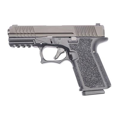 polymer80 pfc9cmpblk pfc9 compact 9mm luger 4.02" barrel, 15+1 round, black aggressive textured black polymer grip
