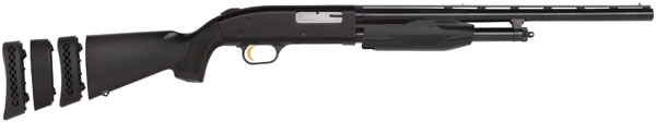 mossberg 510 pump 410 gauge 18.5" barrel 3" chamber adj. synthetic blue finish