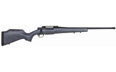 mossberg, patriot long range hunter, bolt action, 6.5 creedmoor, matte blue polymer stock, 22" barrel threaded and fluted barrel, 5 round mag