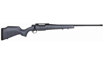 mossberg, patriot long range hunter, bolt action, 6.5 prc, matte blue polymer stock, 24" threaded and fluted barrel, 4 round mag
