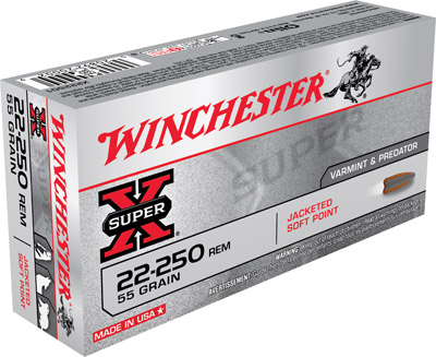 Bucks Run Guns | Winchester Ammo X222501 Super-X 22-250 Rem