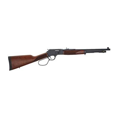 henry repeating arms, big boy steel side gate, lever action, 45 long colt, 20" barrel, black finish, walnut stock, right hand, 10 round, large loop