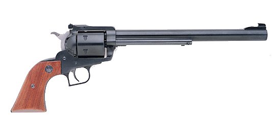 ruger super blackhawk standard 44 remmag 10.5" 6 round rosewood grip blue