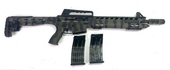 semi auto tactical ar style 12g shotgun (black)