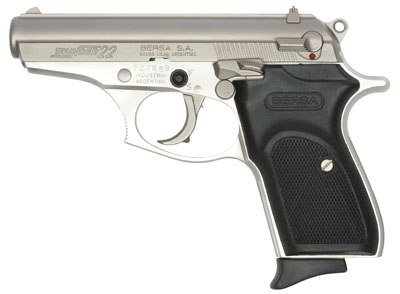 007 Plus!!! Bersa Thunder .22 Long Rifle 3.5" 10+1 Black Syn Grip Nickel Finish 💲💲Cash $289.95💲💲