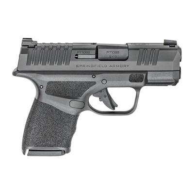 springfield armory hellcat micro-compact 9mm luger 3" 10+1 black black melonite steel slide black polymer grip