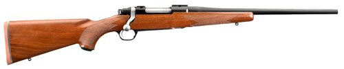 ruger 77 bolt 308 winchester 16.5" american walnut blue matte/satin