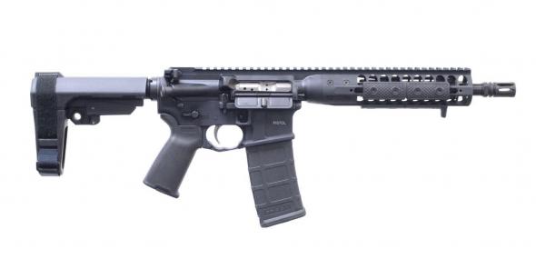 lwrc ic di 5.56mm nato 10.5in black modern sporting pistol brace not installed