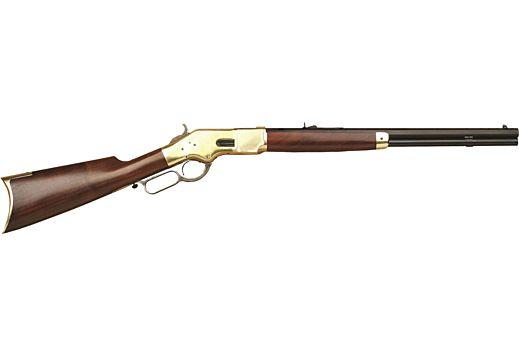 cimarron 1866 yellowboy .44sp 20" octagon brass/blued walnut