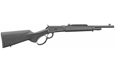 chiappa firearms, 1892 wildlands, lever action rifle, 44 magnum, 16.5" threaded barrel, skinner peep sight w/ fixed front fiber optic, laminate stock...