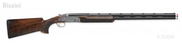 rizzini usa s2000 sporter 12 gauge 30" 2rd 2.75" coin anodized silver oiled turkish walnut walnut stock w/ sporting pistol grip stock right hand