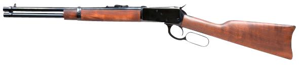 rossi 920451613tb r92 45 colt (lc) 8+1 16.50" brazilian hardwood triple black cerakote right hand