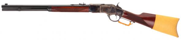 taylors & company 1873 comanchero 357 mag 10+1 18" walnut color case hardened right hand