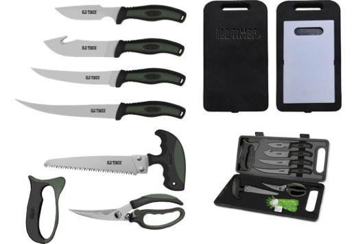 Shore Sportsman | Old Timer Deer Camp Field Dressing Kit W/ 7 Pieces & Cse Shore Sportsman | Old Timer Deer Camp Field Dressing Kit W/ 7 Pieces & Cse