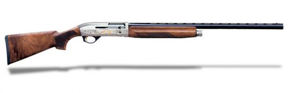 benelli montefeltro, semi-auto, 12 gauge, 28" barrel, 3" chamber, satin walnut stock